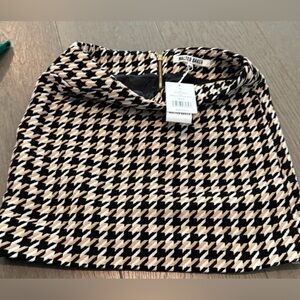 Walter Baker Houndstooth Pencil Skirt